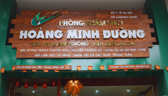 Phòng khám y học cổ truyền gần đây