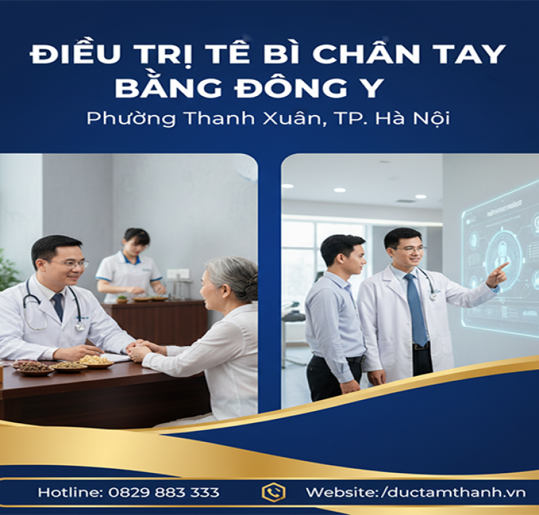 Điều Trị Tê Bì Chân Tay Bằng Đông Y Hiệu Quả